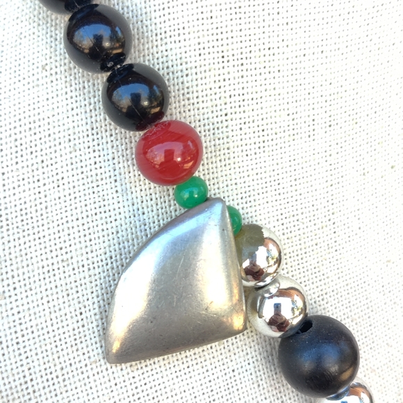 RARE Vintage Alexis Kirk Nephrite Jade Pendant Necklace - Picture 14 of 14